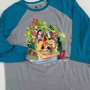 Disney Adventureland Baseball Tee